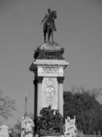 de stad madrid in spanje foto