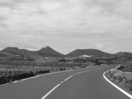 het eiland lanzarote foto