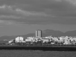 het eiland lanzarote foto