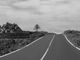 het eiland lanzarote foto