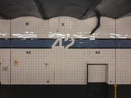 42e straat keer plein - nieuw york stad, 2022 foto