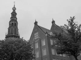 de stad van Leiden in de Nederland foto