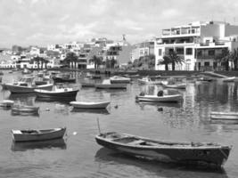 lanzarote eiland in spanje foto