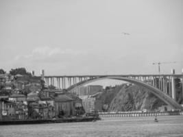 porto aan de rivier de douro foto