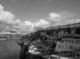 porto aan de rivier de douro foto