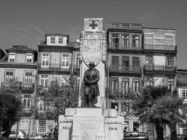 porto aan de rivier de douro foto