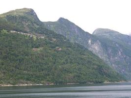 de fjorden van Noorwegen foto