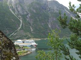 de fjorden van Noorwegen foto