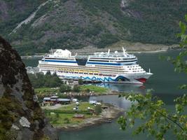 de fjorden van Noorwegen foto