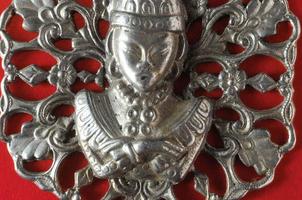 zilver Boeddha hanger juweel foto