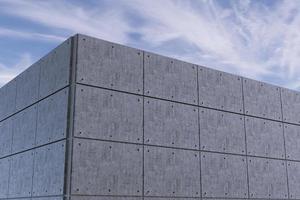 minimalisme industrieel beton muur achtergrond foto