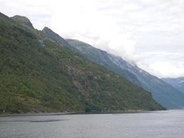 de fjorden van Noorwegen foto