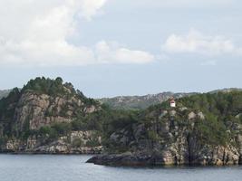 reis in de Noors fjorden foto