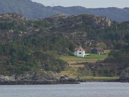 de fjorden van Noorwegen foto