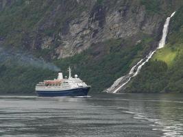 de fjorden van Noorwegen foto