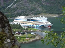 de fjorden van Noorwegen foto