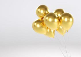 gouden ballonnen evenement copyspace foto