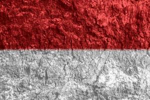 Indonesisch vlag structuur net zo een achtergrond foto