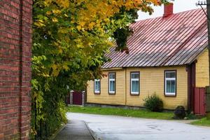 oud traditioneel huizen foto