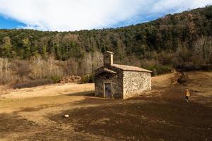 landschappen van garrotxa nationaal park van Pyreneeën foto