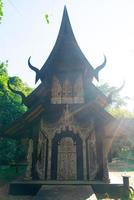 baan dam museum of zwart huis, een van de beroemd plaats en mijlpaal in Chiang rai foto