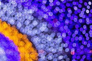 wazig abstract bokeh achtergrond voor decoraties voor nieuw jaar en vakantie, Kerstmis bal licht foto