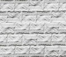 achtergrond van oud wit steen muur patroon structuur foto