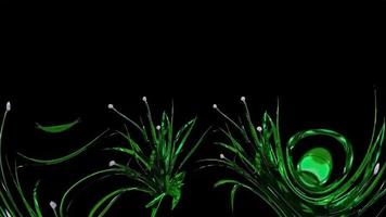 paardebloem zaden botanisch 3d renderen foto
