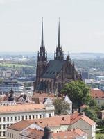 kathedraal van st peter en paul in Brno foto