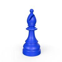 schaak voorwerp geïsoleerd Aan achtergrond foto