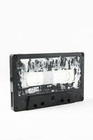 geïsoleerd cassette plakband foto