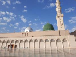 mooi dag visie van van de profeet moskee - masjid al nabawi, medina, saudi Arabië. foto