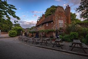 oud stad- van norwich in norfolk, Engeland. foto