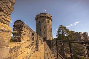 episch kasteel van warwick, Engeland. foto