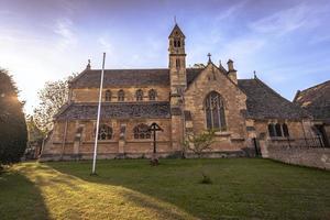 oud cotswolds stad- van chippen kampen, Engeland. foto