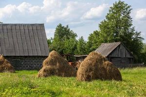 oud land huizen foto