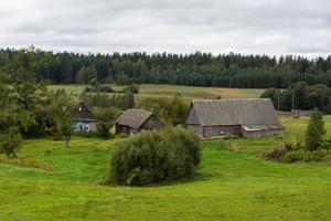 oud land huizen foto