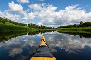 landschappen van Letland in zomer foto