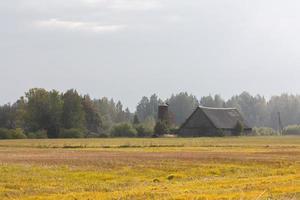 herfst landschappen in Letland foto