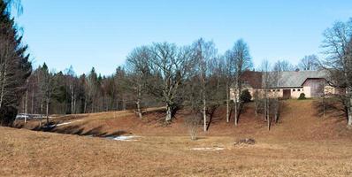 Lets lente landschappen foto