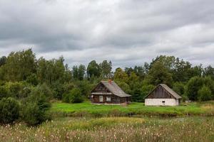 oud land huizen foto