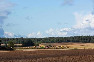 Lets herfst landschap foto