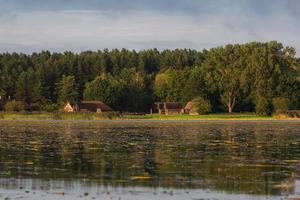 meer landschappen van Letland in zomer foto