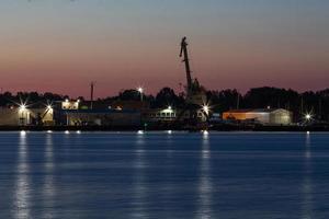 keer bekeken van de omgeving van Riga van daugava foto