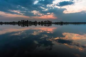 moeras meer in lente foto