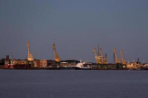 keer bekeken van de omgeving van Riga van daugava foto