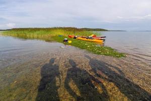 zomer landschappen van mmuhu eiland foto