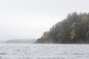 herfst landschappen in Letland foto