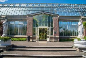 auckland, nieuw Zeeland - maart 05 2017 - de winter tuin Bij de Auckland domein is een schat van Super goed historisch interesse. het was ontworpen in de vroeg jaren 1900 in de stijl van de beroemd engels. foto