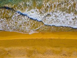 antenne zee en strand verbazingwekkend foto